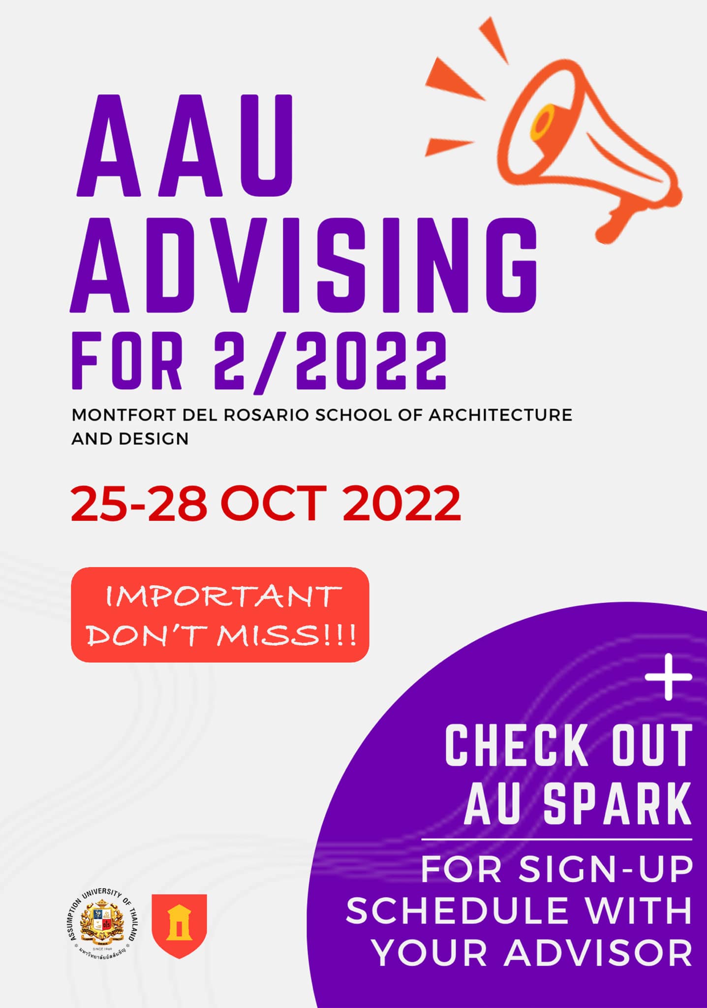 AAU Advisory day
