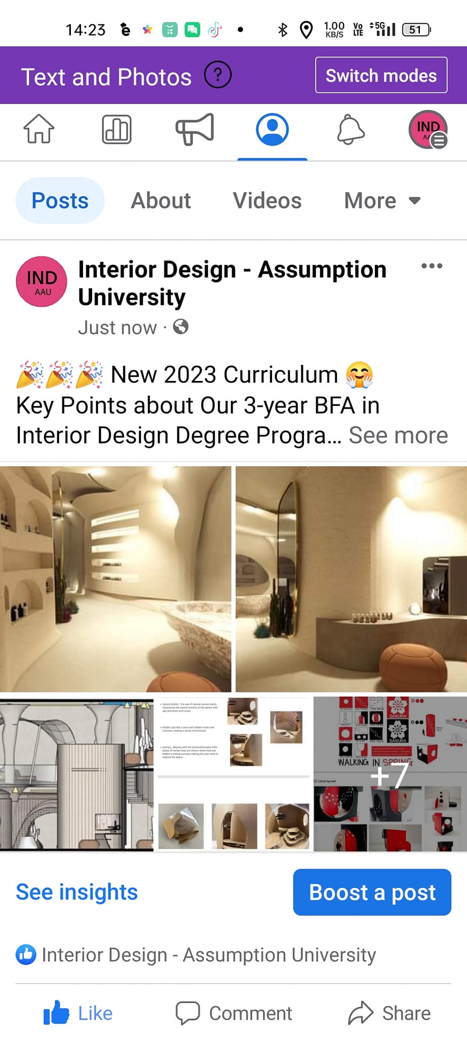 New interior design program 2/2023