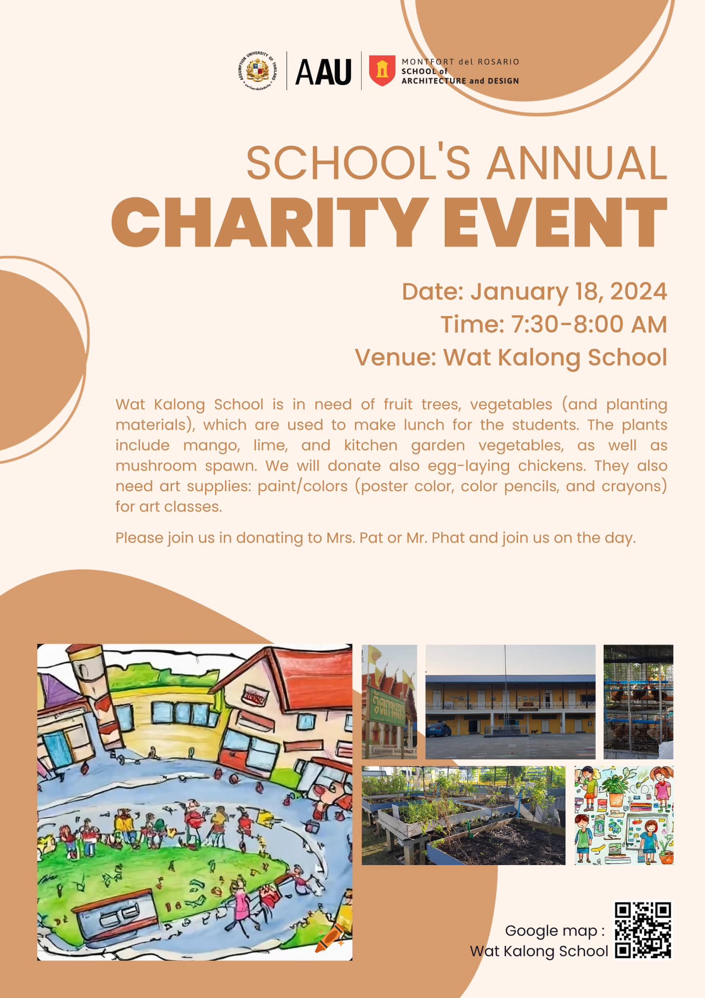 School of Architecture and Design’s Annual Charity Event